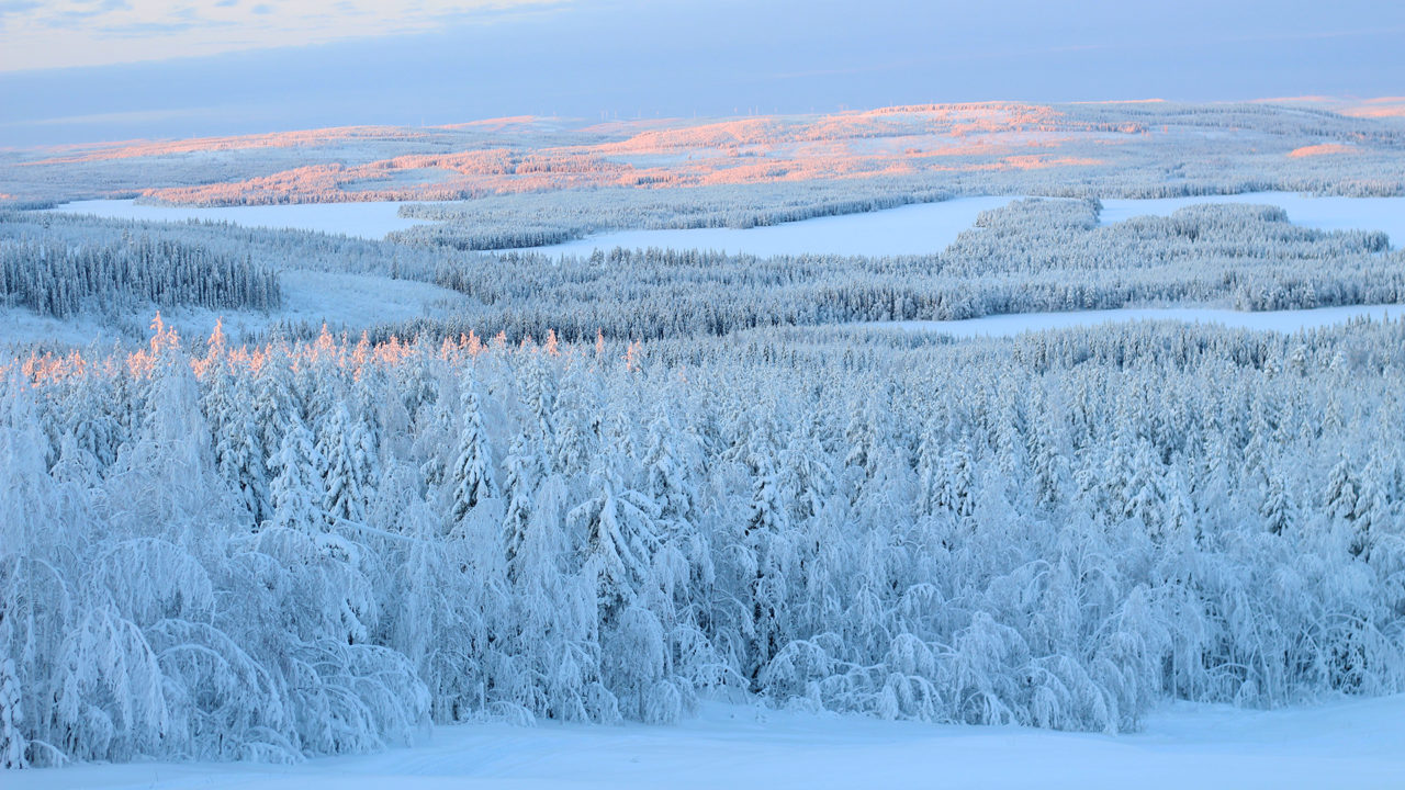 Vintervy från Solia