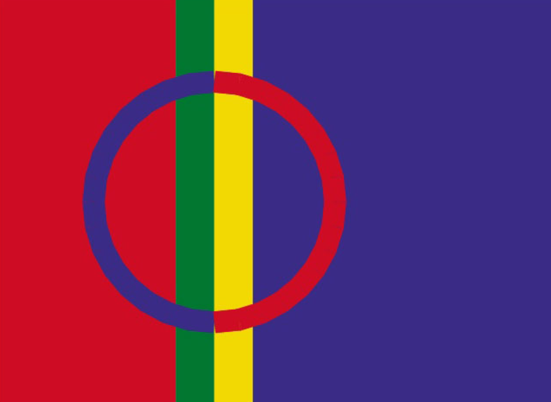 samisk flagga